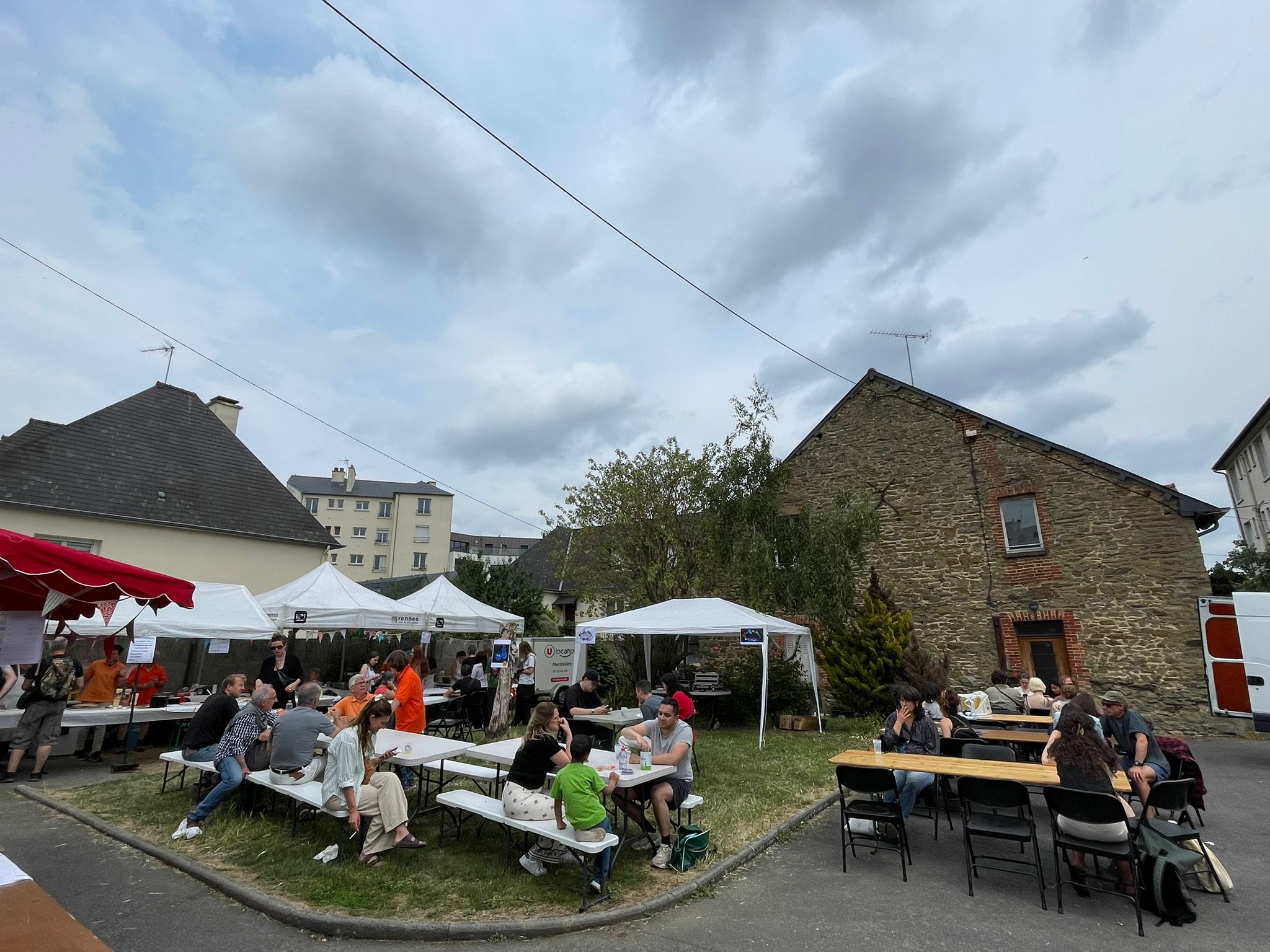 Braderie Moulin du Comte - Espace restauration Kerviller